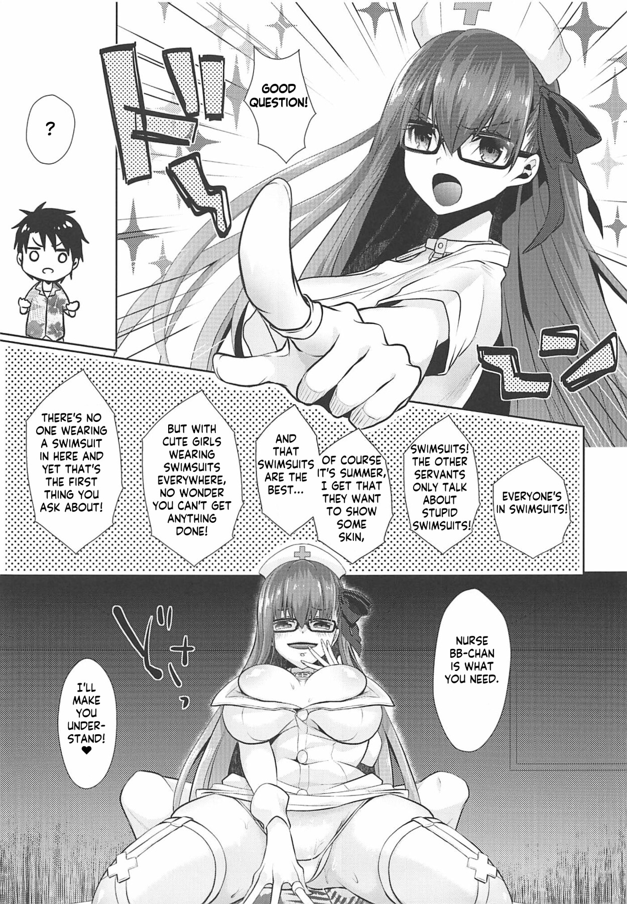 Hentai Manga Comic-Did you forget about me? Nurse BB-chan is here!-Read-4